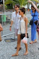 Ева Лонгория. Ева Лонгория со своими друзьями в Рио-де-Жанейро, Бразилия.