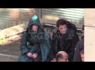 Лиам Хемсворт. Съемки фильма «Голодные Игры».. Jennifer Lawrence and Liam Hemsworth shooting Hunger Games 3 in Paris