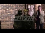 Лиам Хемсворт. Съемки фильма «Голодные Игры».. Josh Hutcherson, Jennifer Lawrence, Liam Hemsworth Hunger Games 3 night session shooting in Paris