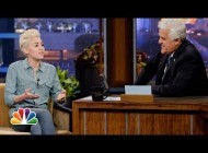 Майли Сайрус. Майли посетила шоу Джея Лено. Miley Cyrus' Advice For Justin Bieber - The Tonight Show with Jay Leno