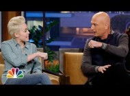 Майли Сайрус. Майли посетила шоу Джея Лено. Howie Mandel - The Tonight Show with Jay Leno