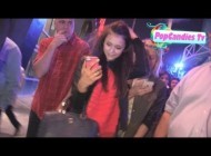 Нина Добрев. Nina Dobrev & Friend enter Laker Game at Staples Center in LA. Nina Dobrev & Julianne Hough greet a fan while departing Laker Game at Staples Center in LA