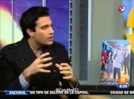Zuria Vega, Jaime Camil y Mark Tacher en Primero Noticias Presentando Que Pobres Tan Ricos