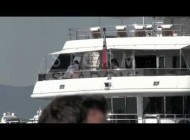 Stallone family in Saint Tropez onboard of their Yacht